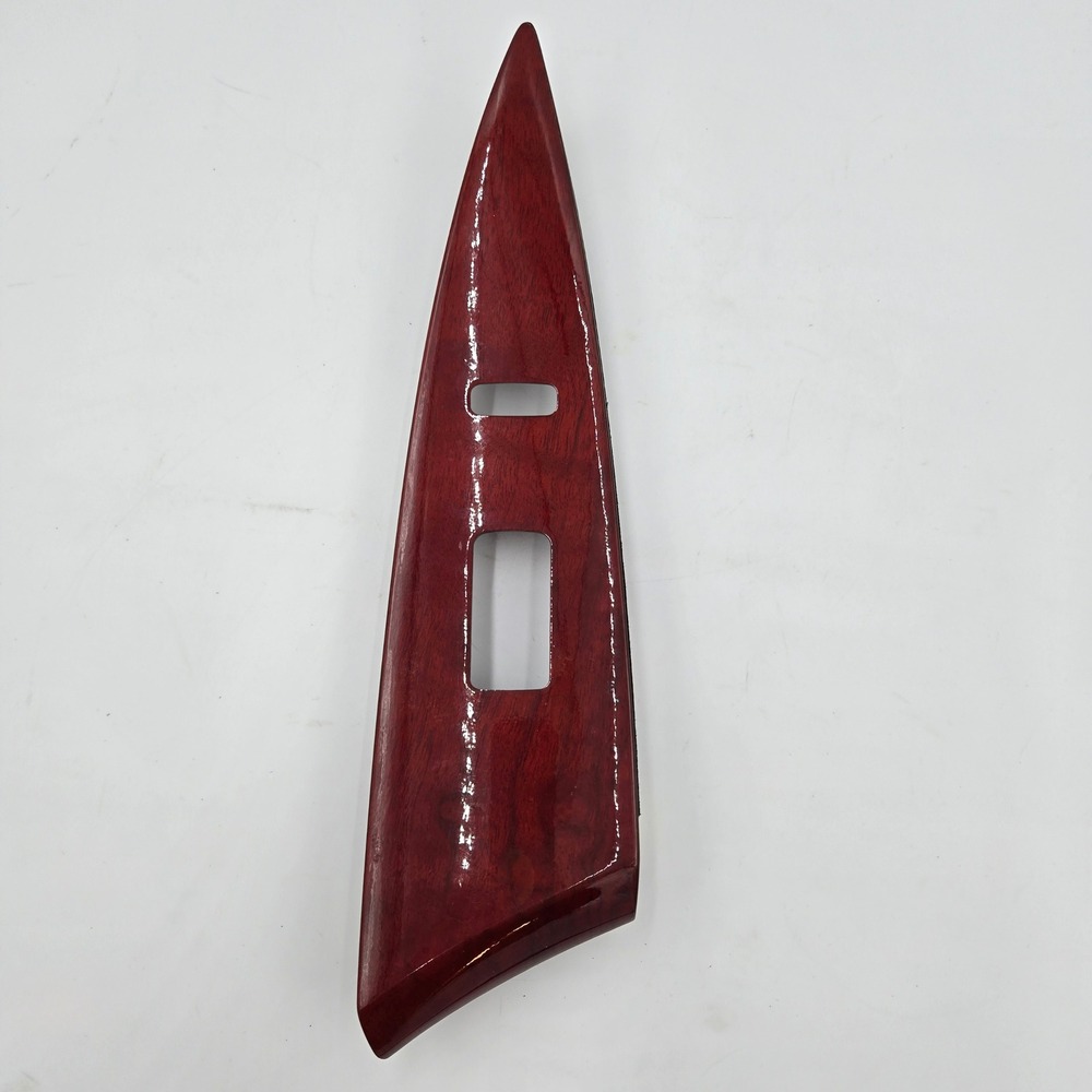 07-09 Lexus ES350 Front Right Passenger Window Switch Bezel Trim Woodgrain OEM